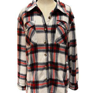 Sage Collective Plaid Shacket Women’s XL